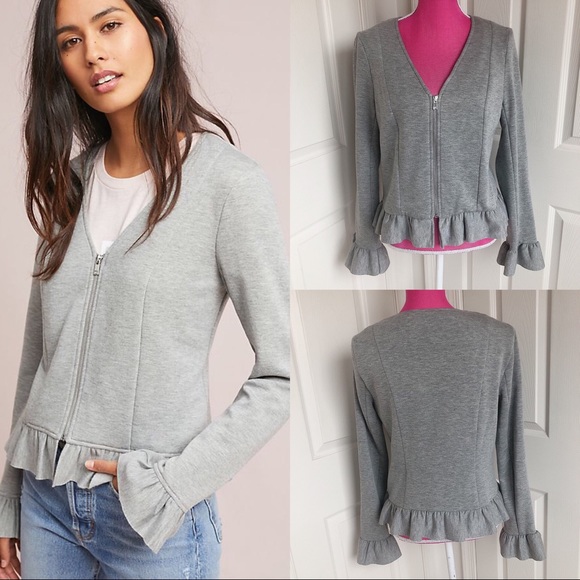 Anthropologie Jackets & Blazers - 🎀ANTHROPOLOGIE🎀 NWT zip blazer